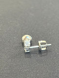 3mm Moissanite stud earrings