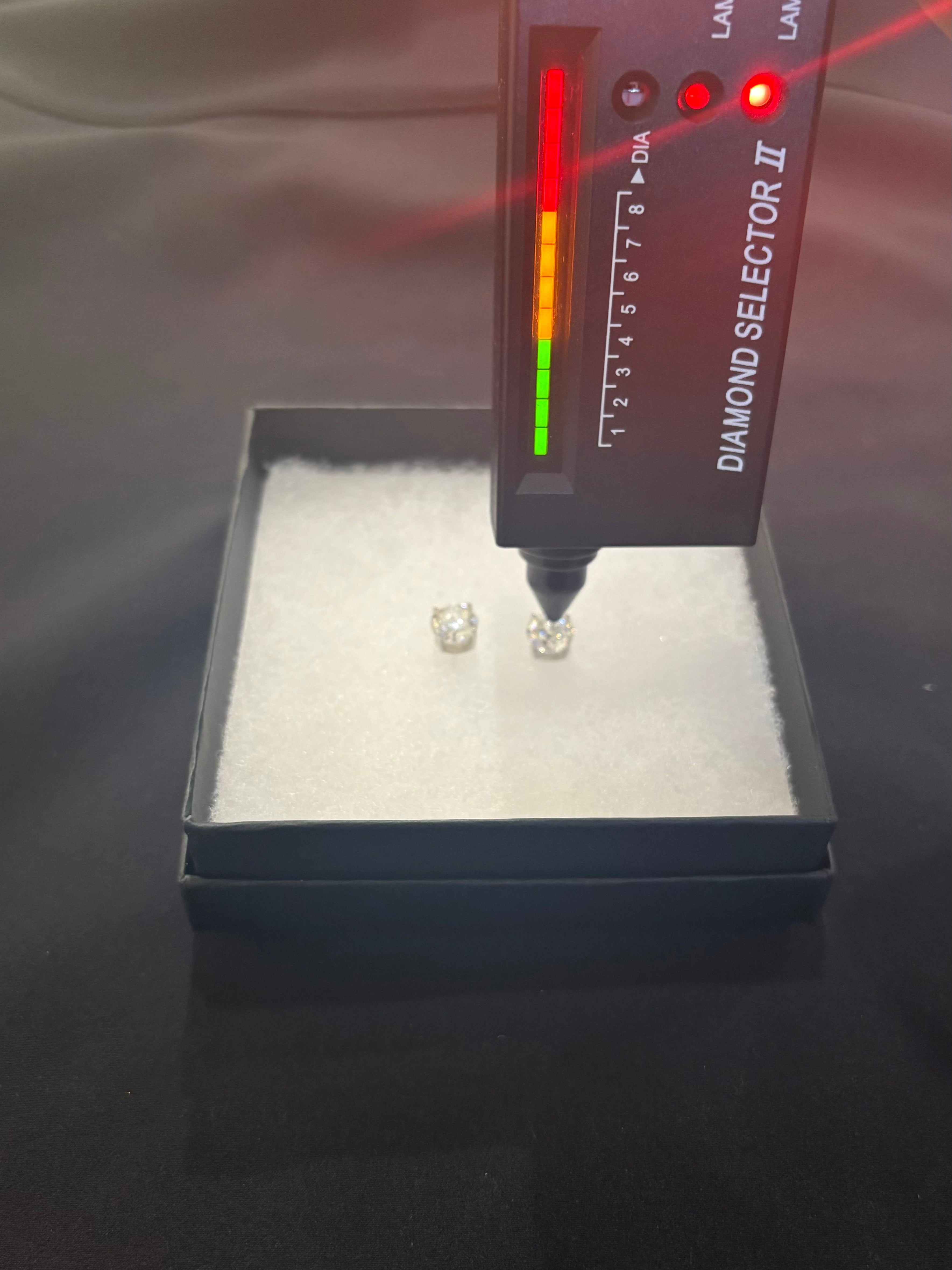 8mm Moissanite Studs