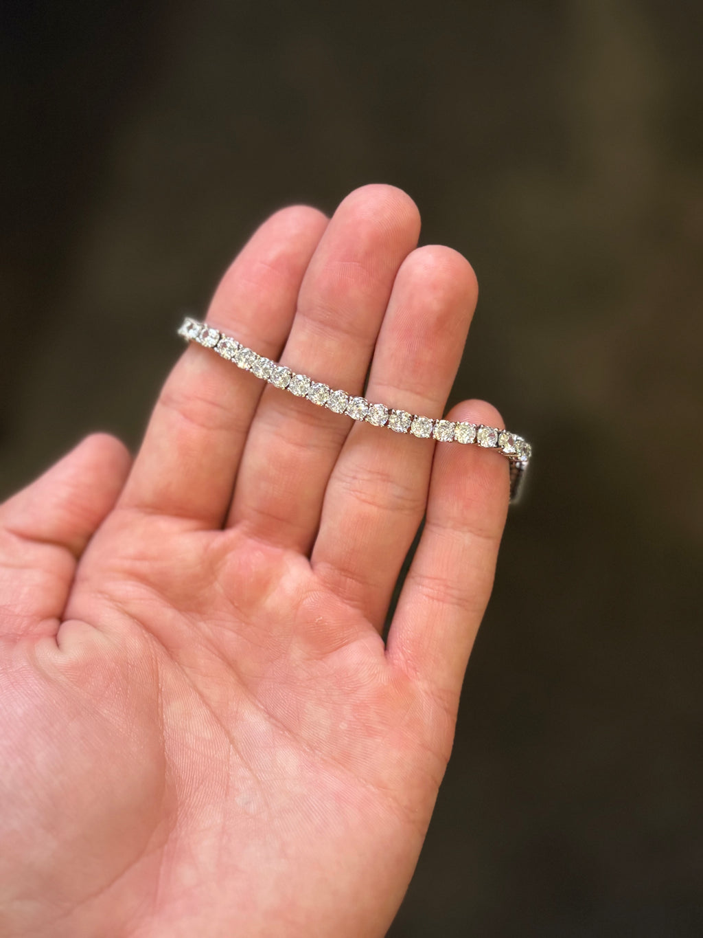 Tennis bracelet 5a cz