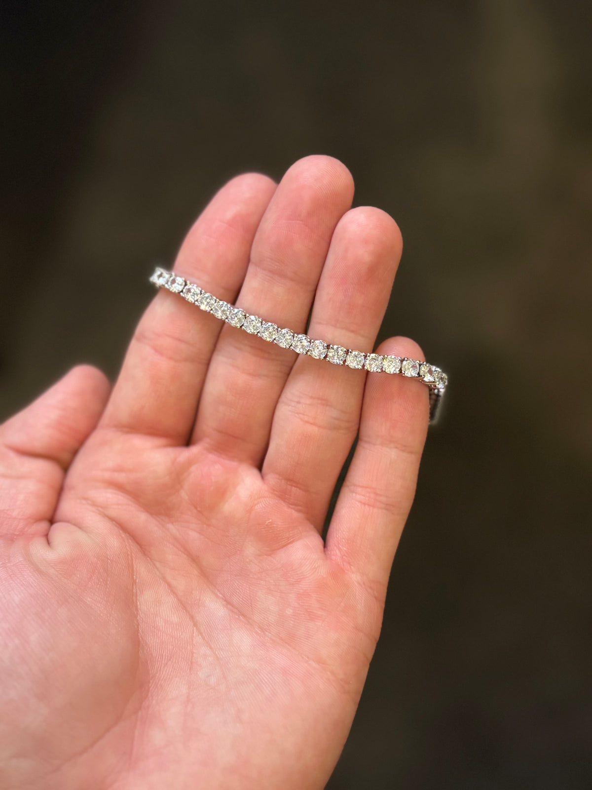 Tennis bracelet 5a cz