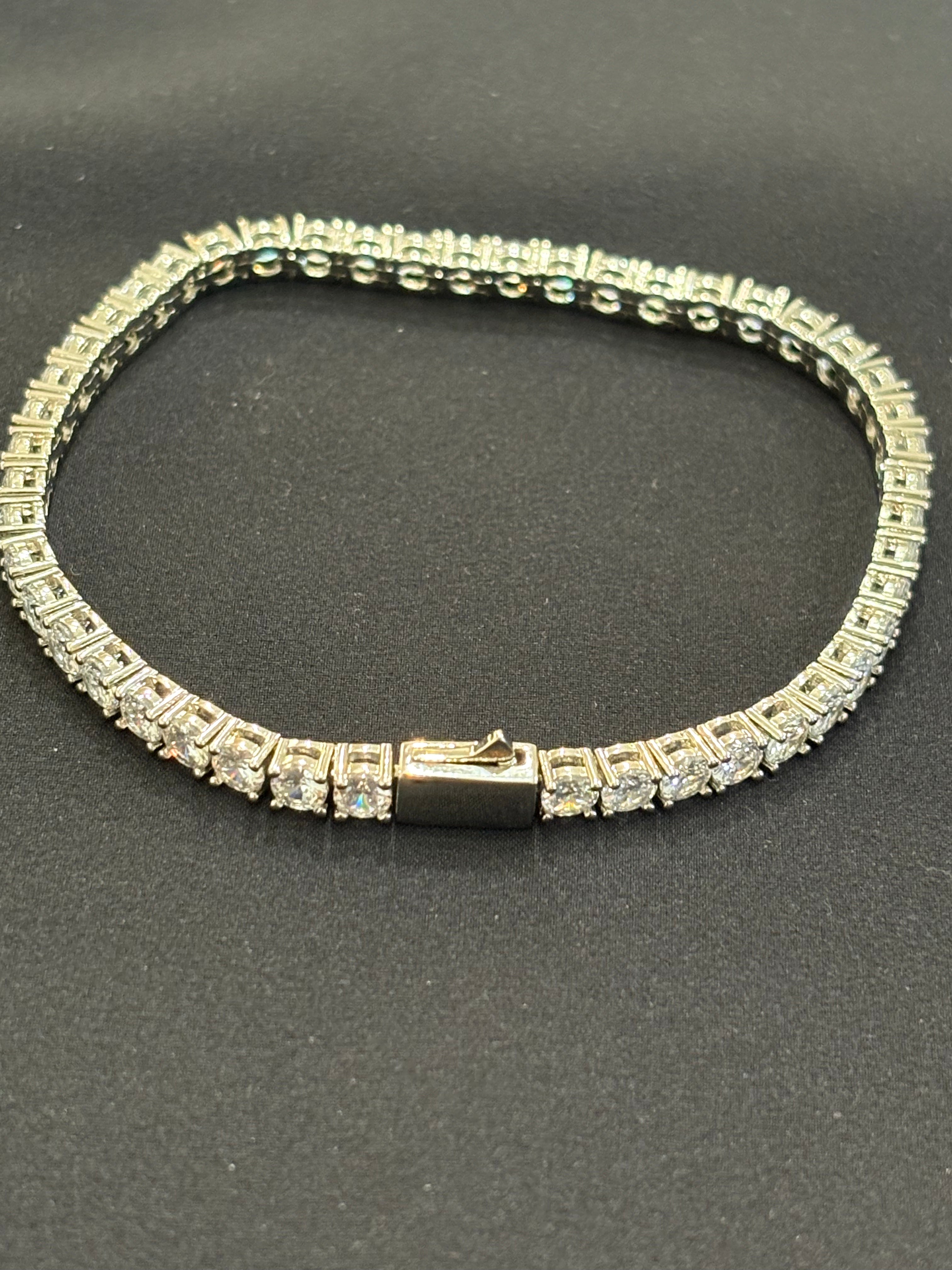 Tennis bracelet 5a cz